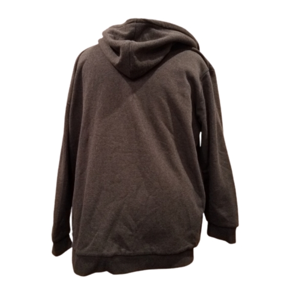 Champion Big & Tall Grey Zip-Up Hoodie Sz … - Picture 3 of 8